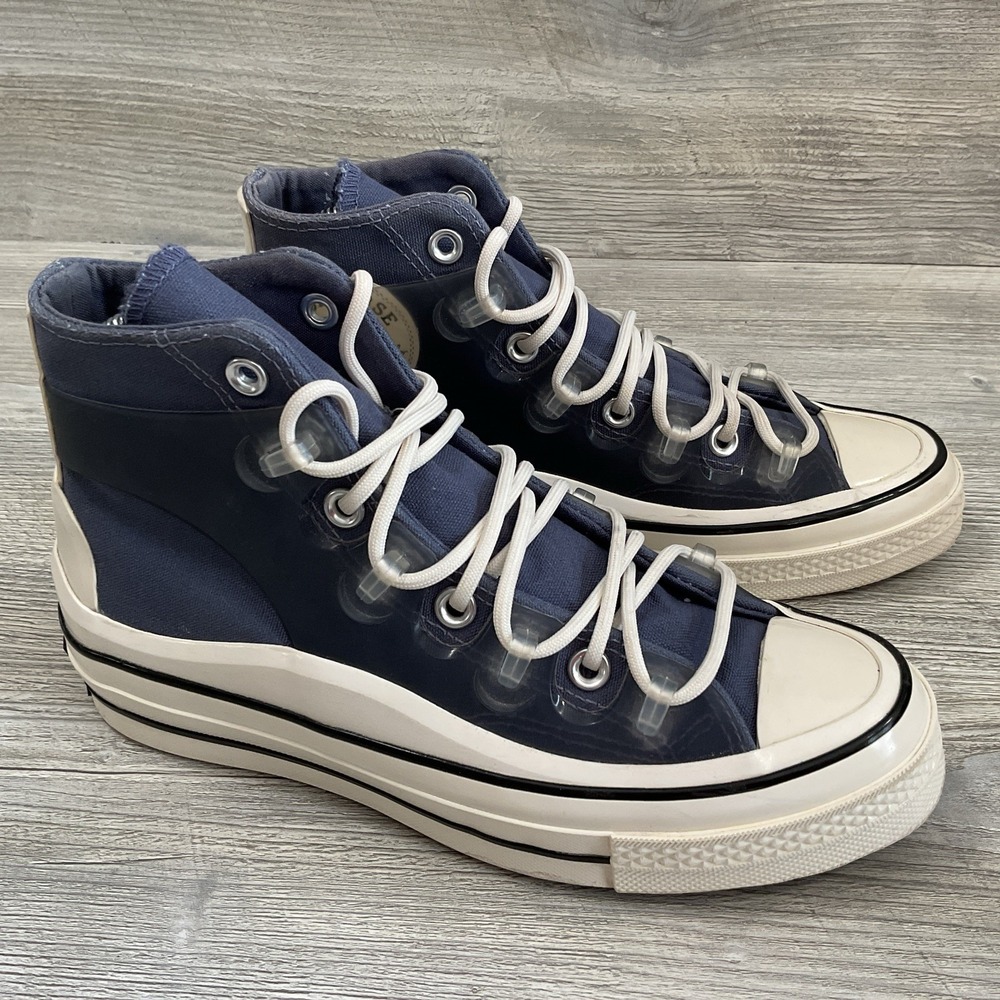 Converse Chuck 70 Utility Blue Gray Sneakers 171654C Women's Size 7
